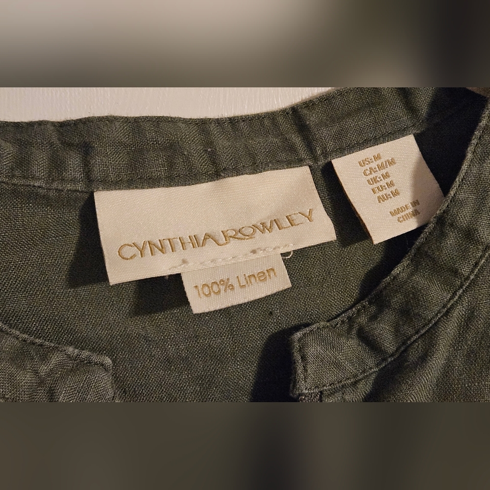 Linen bomber jacket - Picture 3 of 5